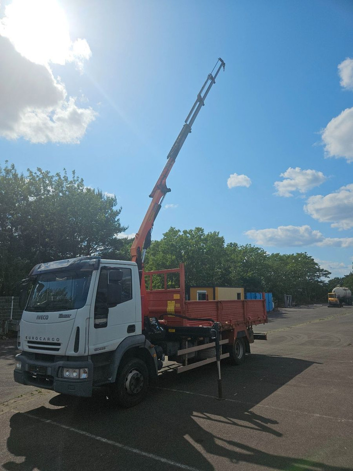 Iveco ML120E22 Pritsche mit Kran Palfinger Funck - Грузовик бортовой/ Платформа, Автоманипулятор: фото 1 Iveco ML120E22 Pritsche mit Kran Palfinger Funck - Грузовик бортовой/ Платформа, Автоманипулятор: фото 1