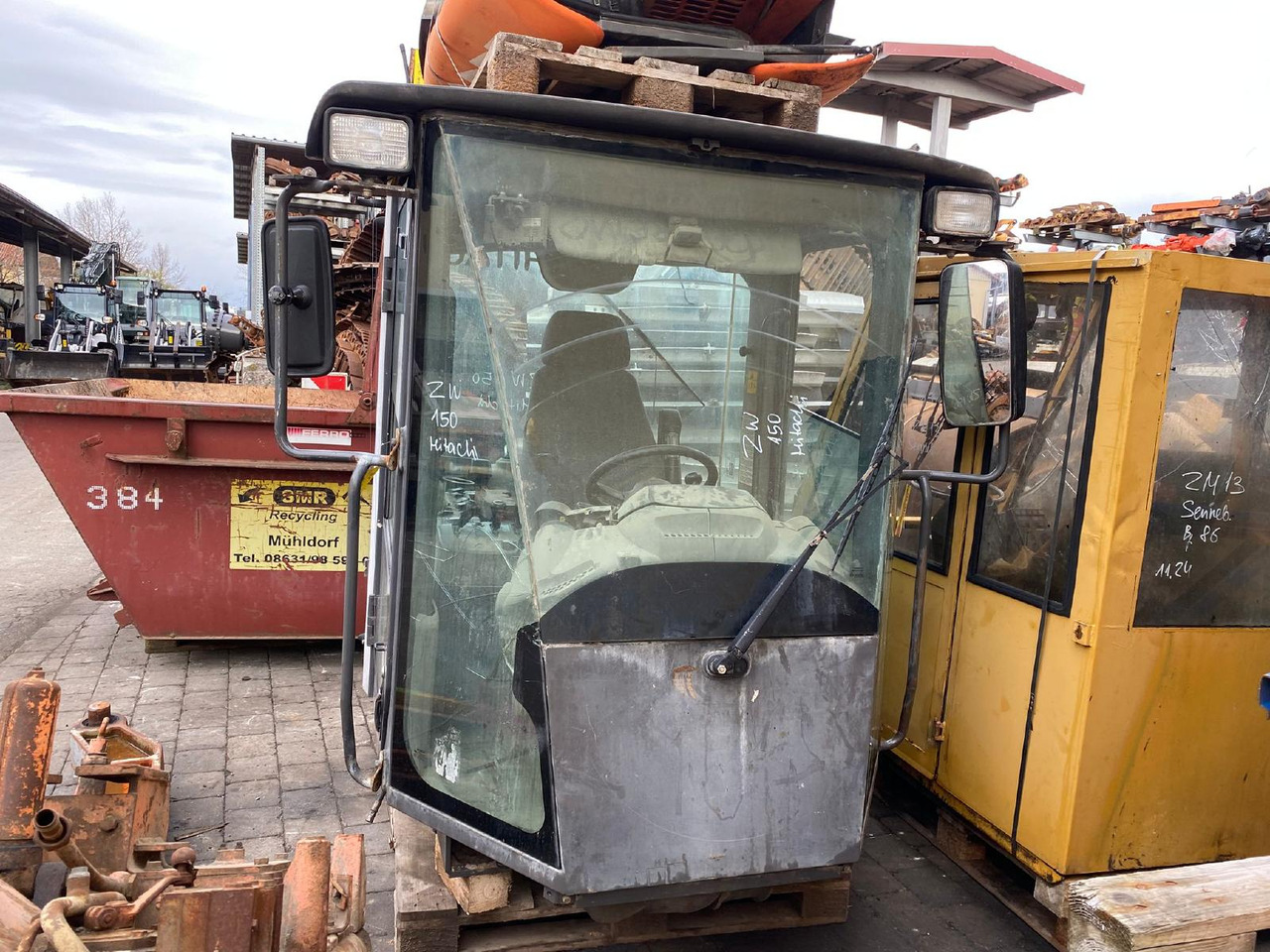 Hitachi ZW 150 - Кабина для Экскаваторов: фото 3 Hitachi ZW 150 - Кабина для Экскаваторов: фото 3