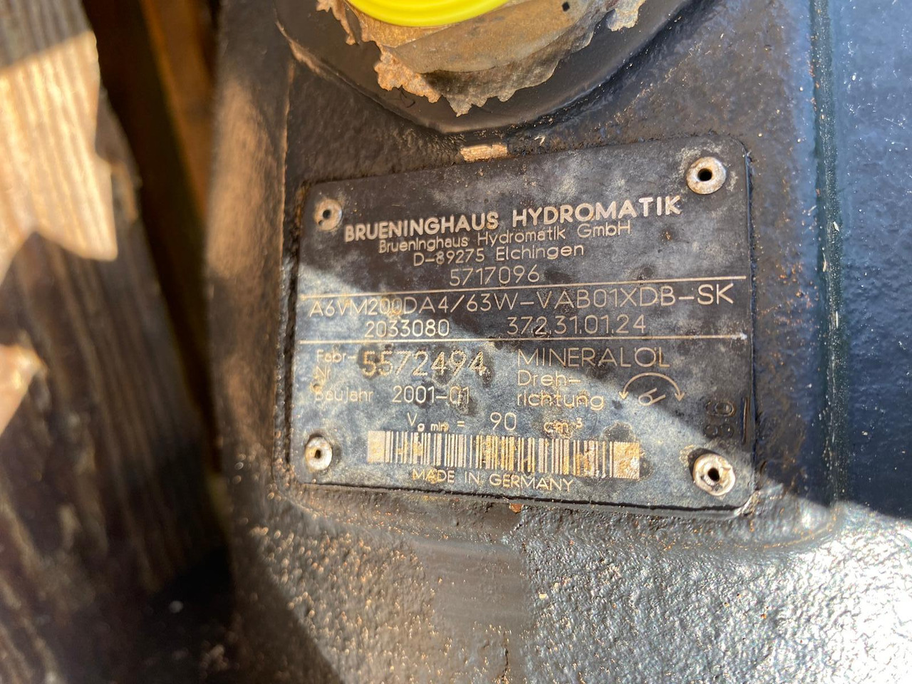 Hydromatik A6VM 200 DA aus L564 - Гидравлический насос для Строительной техники: фото 2 Hydromatik A6VM 200 DA aus L564 - Гидравлический насос для Строительной техники: фото 2