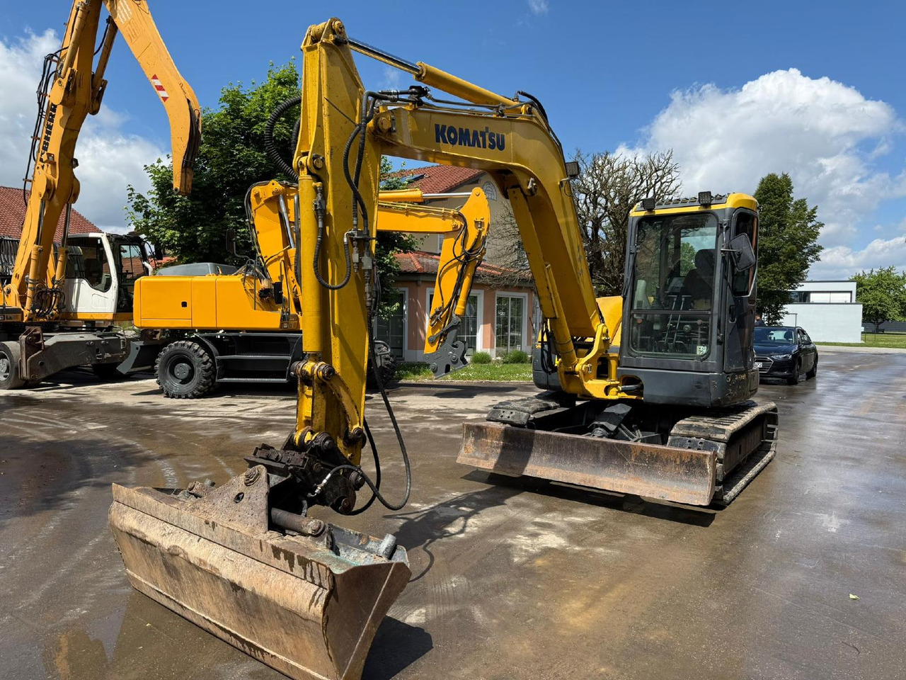 Гусеничный экскаватор Komatsu PC 80 MR -3: фото 12