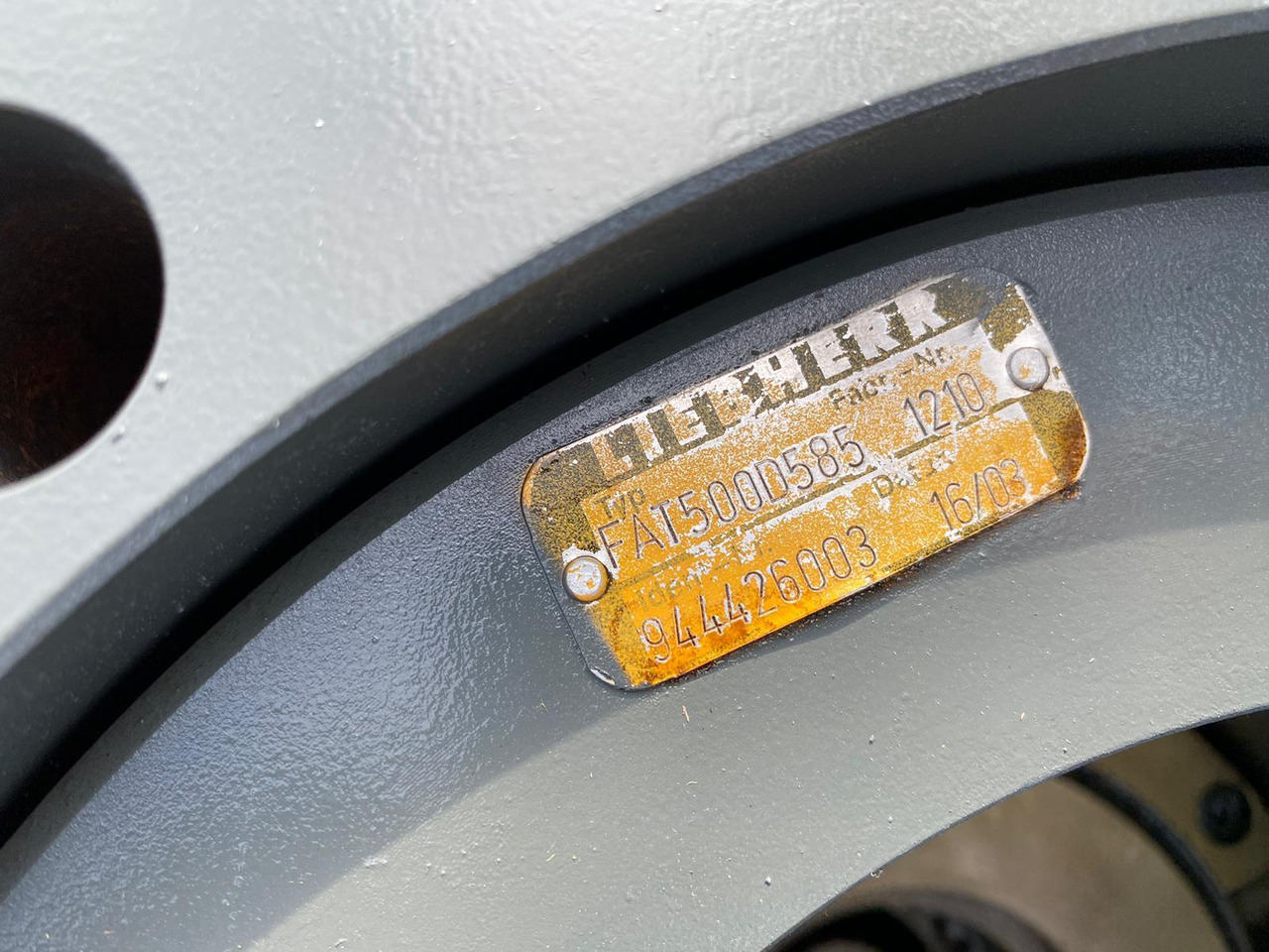 Liebherr FAT 500D585 aus PR 632 - Бортовой редуктор для Строительной техники: фото 2 Liebherr FAT 500D585 aus PR 632 - Бортовой редуктор для Строительной техники: фото 2