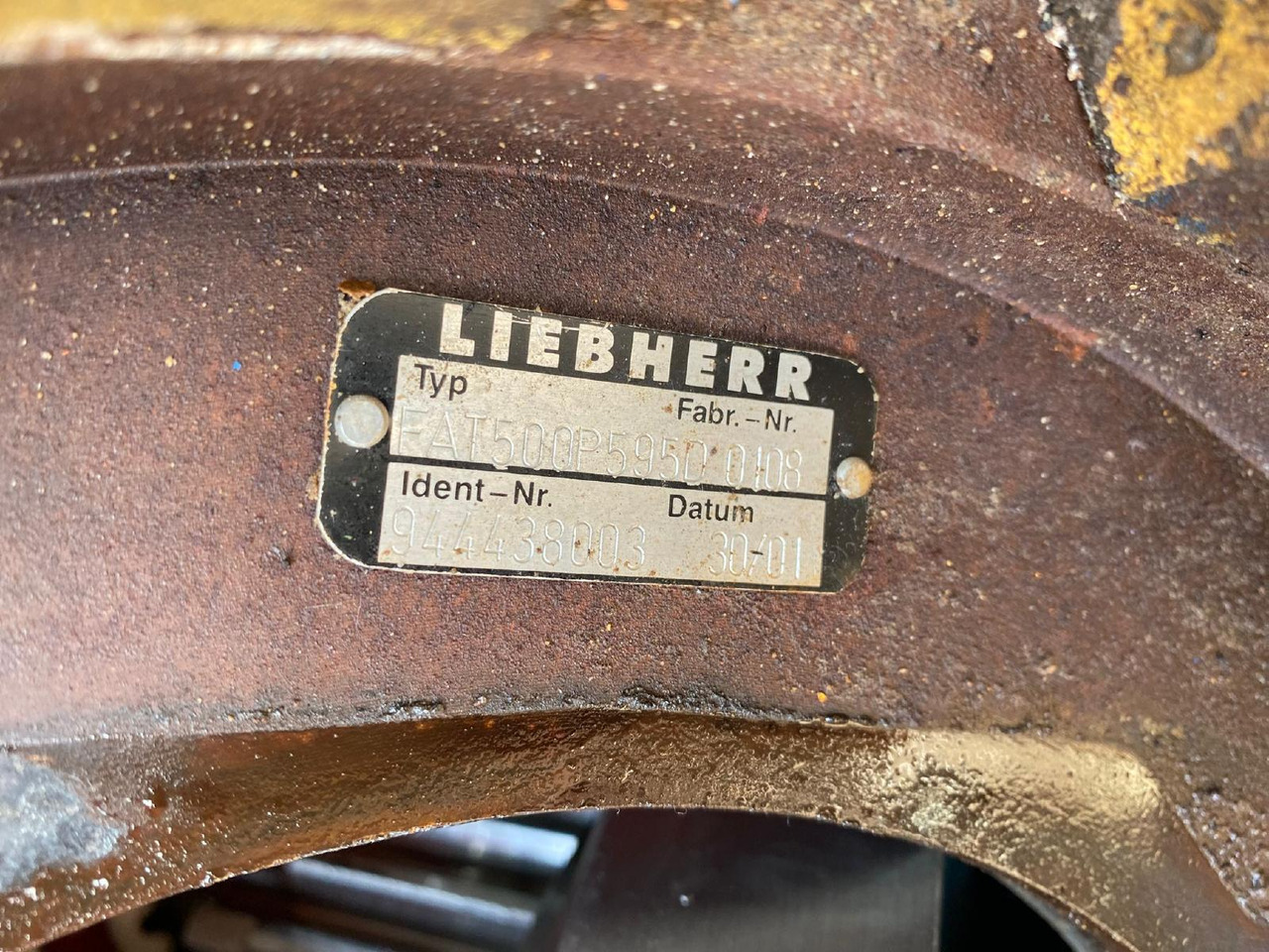 Liebherr FAT 500P595D aus PR 732 - Бортовой редуктор для Строительной техники: фото 5 Liebherr FAT 500P595D aus PR 732 - Бортовой редуктор для Строительной техники: фото 5