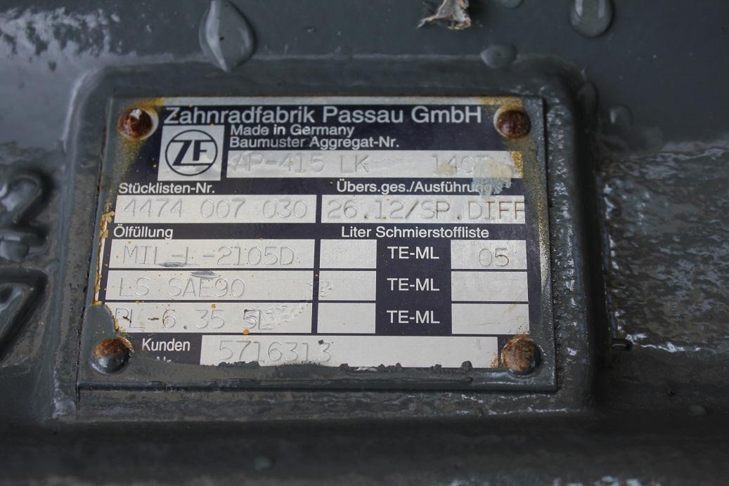 Liebherr ZF AP 415 aus L 574 - Ось и запчасти для Строительной техники: фото 3 Liebherr ZF AP 415 aus L 574 - Ось и запчасти для Строительной техники: фото 3