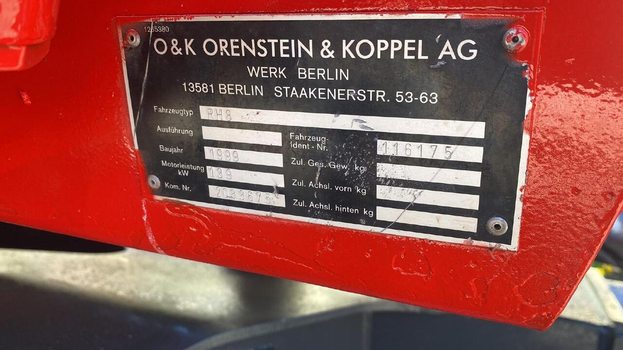 Гусеничный экскаватор O&K RH 8: фото 7 Гусеничный экскаватор O&K RH 8: фото 7