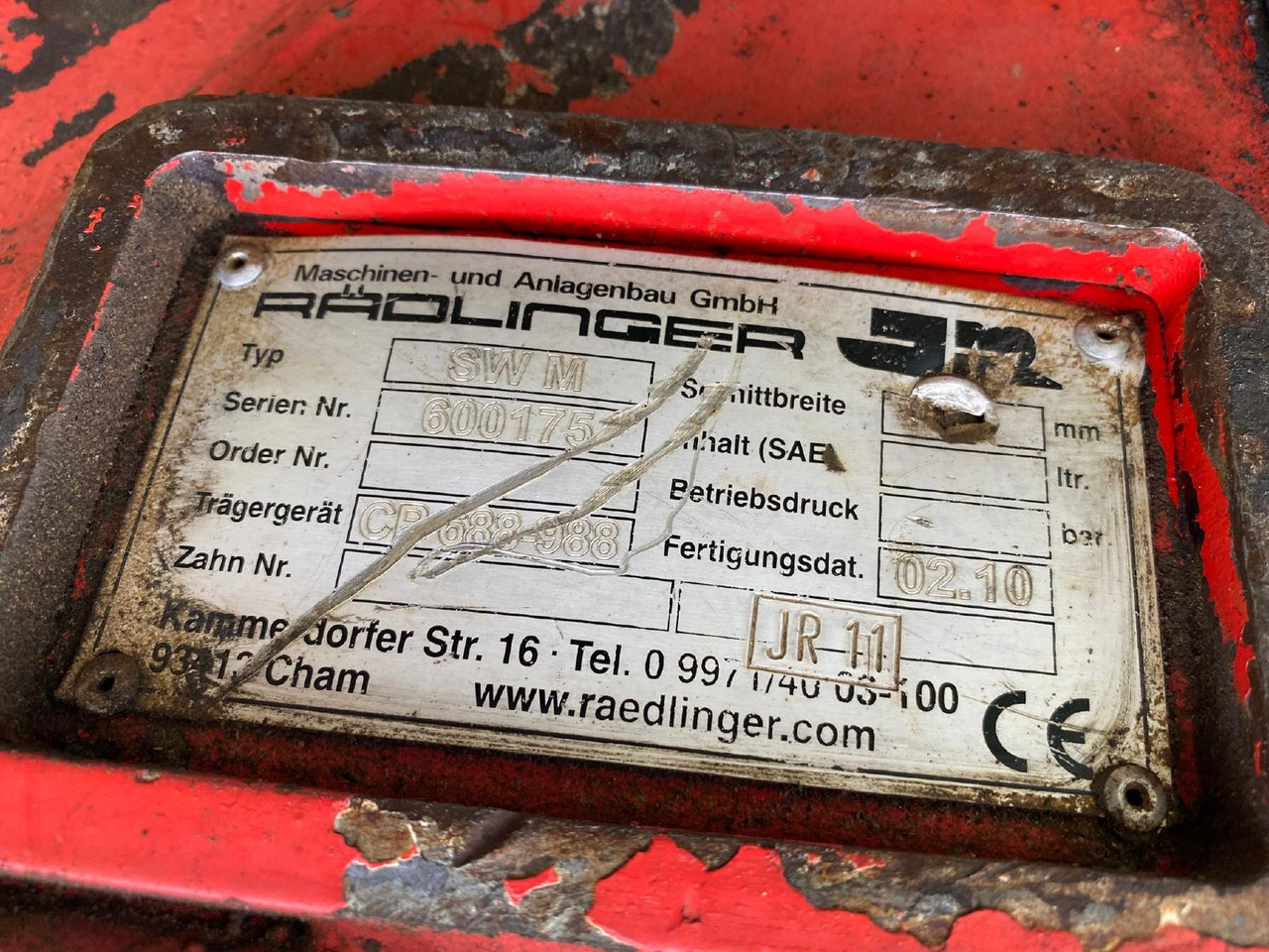 Rädlinger SW M aus O&K MH Plus - Сцепное устройство для Строительной техники: фото 4 Rädlinger SW M aus O&K MH Plus - Сцепное устройство для Строительной техники: фото 4