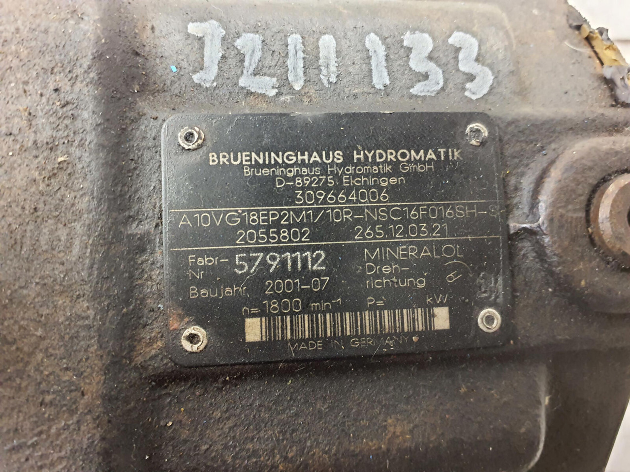 BRUENINGHAUS HYDROMATIK hydraulic pump - Гидравлический насос для Мобильных кранов: фото 5 BRUENINGHAUS HYDROMATIK hydraulic pump - Гидравлический насос для Мобильных кранов: фото 5