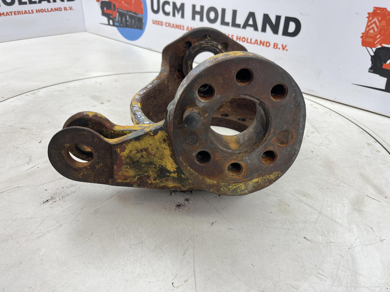 Поворотный кулак для Мобильных кранов FAUN RTF 50 Steering knuckle 16 holes right: фото 9
