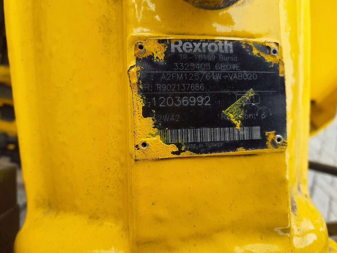 Лебёдка для Мобильных кранов Grove GMK 5170 winch 2: фото 9 Лебёдка для Мобильных кранов Grove GMK 5170 winch 2: фото 9