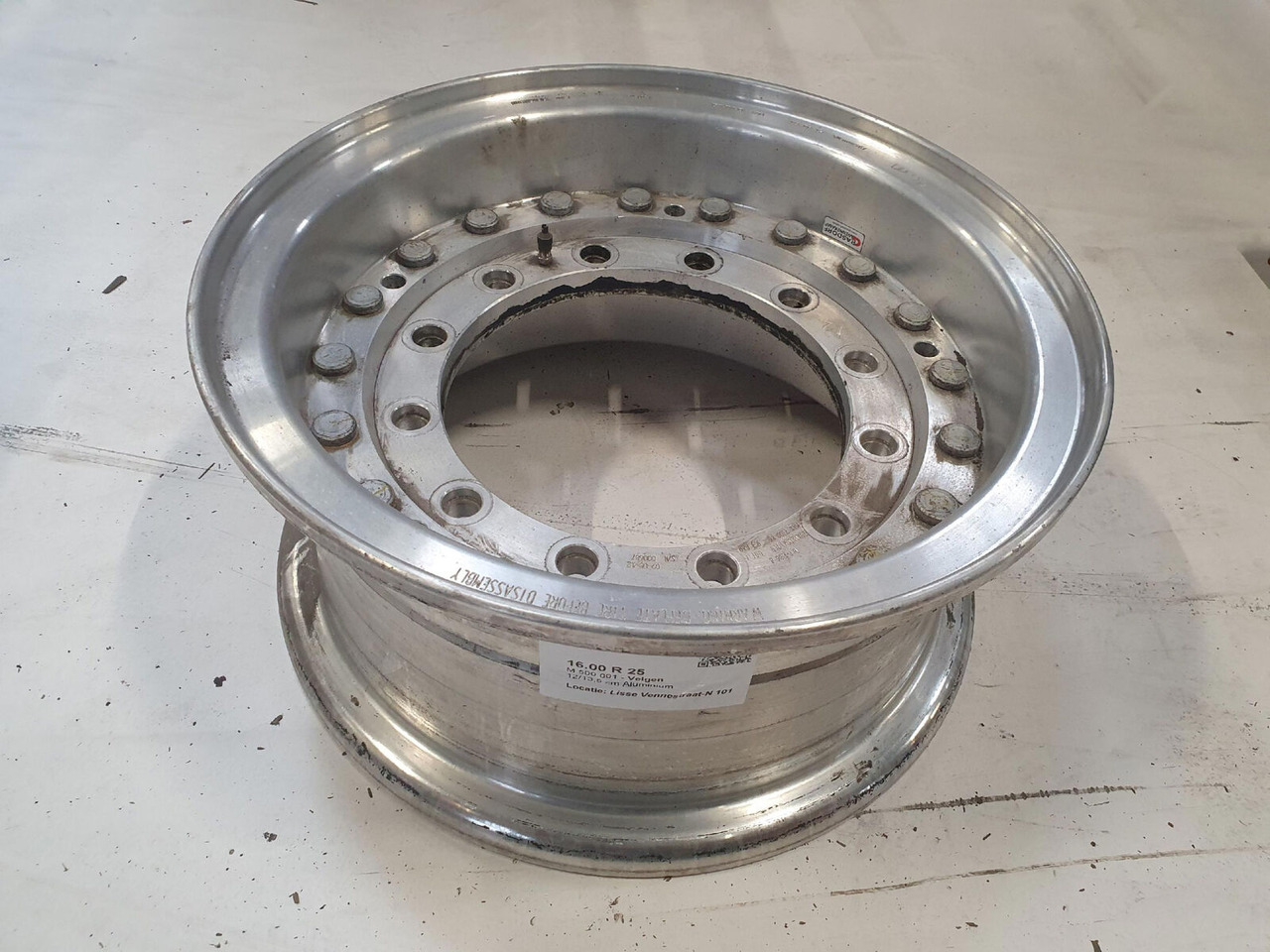 Grove Rim 445/95R25 12 13.2 2p Alu - Колесный диск для Кранов: фото 1 Grove Rim 445/95R25 12 13.2 2p Alu - Колесный диск для Кранов: фото 1