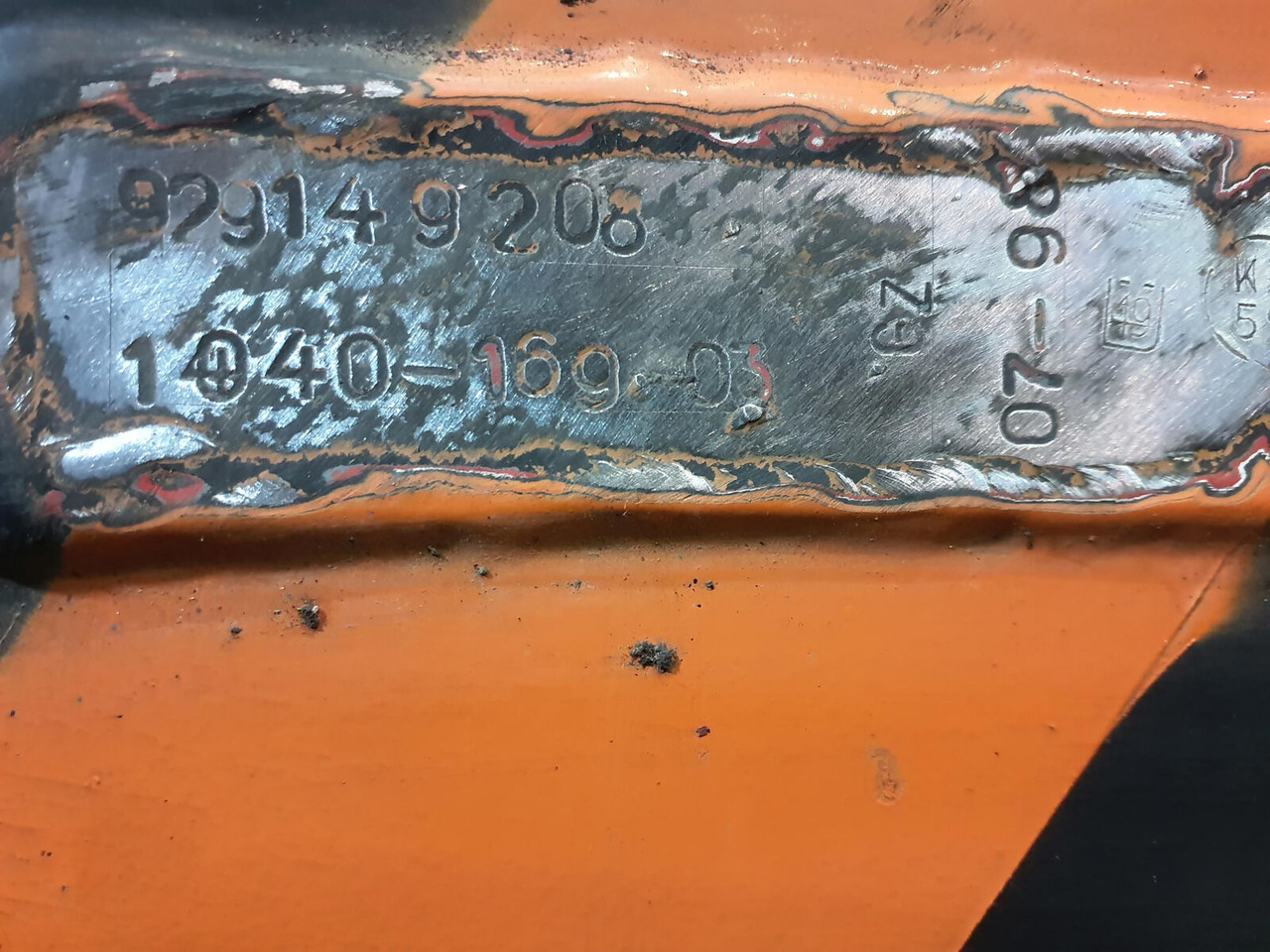 Liebherr LTM 1050-1 sliding beam complete front - Подвеска для Мобильных кранов: фото 5 Liebherr LTM 1050-1 sliding beam complete front - Подвеска для Мобильных кранов: фото 5