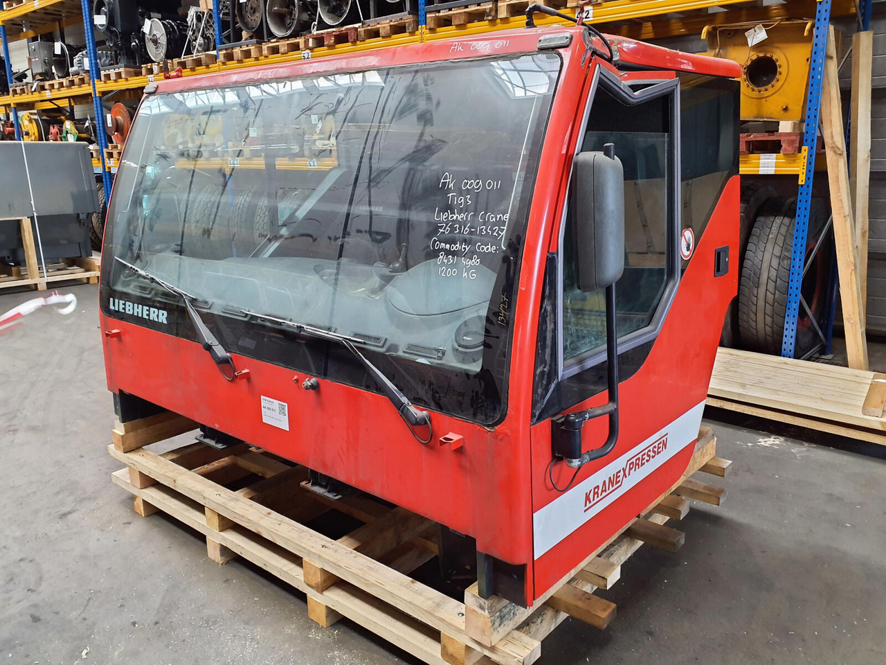 Кабина для Мобильных кранов Liebherr LTM 1060-2 lower cabin: фото 7