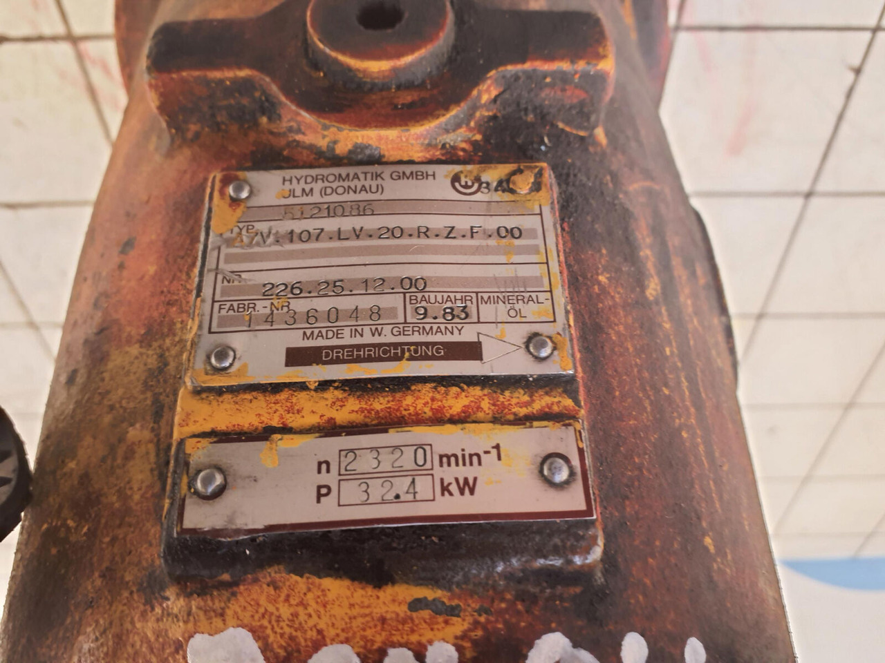 Liebherr LTM 1060 VARIABLE PUMP - Гидравлический насос для Кранов: фото 5 Liebherr LTM 1060 VARIABLE PUMP - Гидравлический насос для Кранов: фото 5