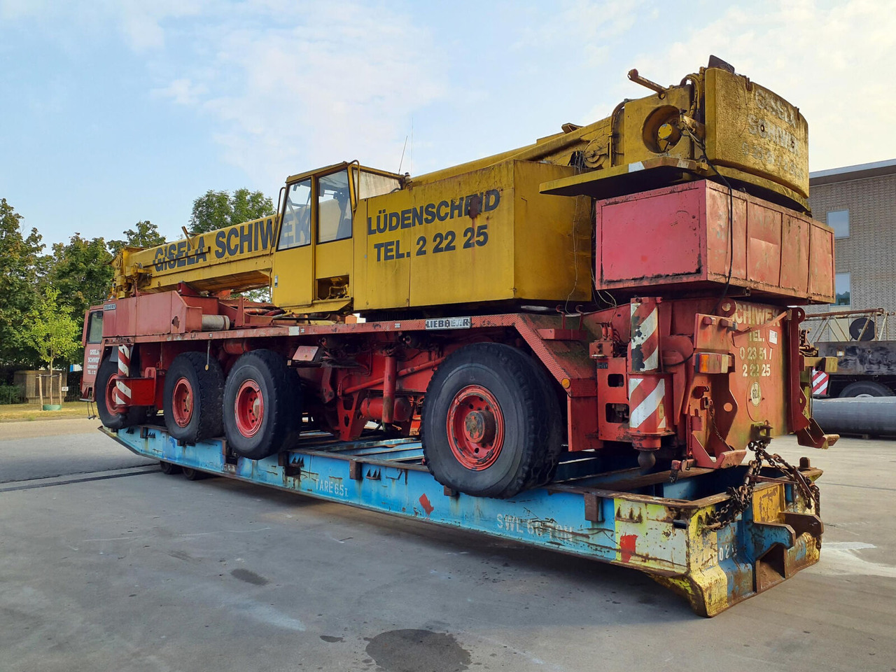 Liebherr LTM 1100 - Мобильный кран: фото 3 Liebherr LTM 1100 - Мобильный кран: фото 3