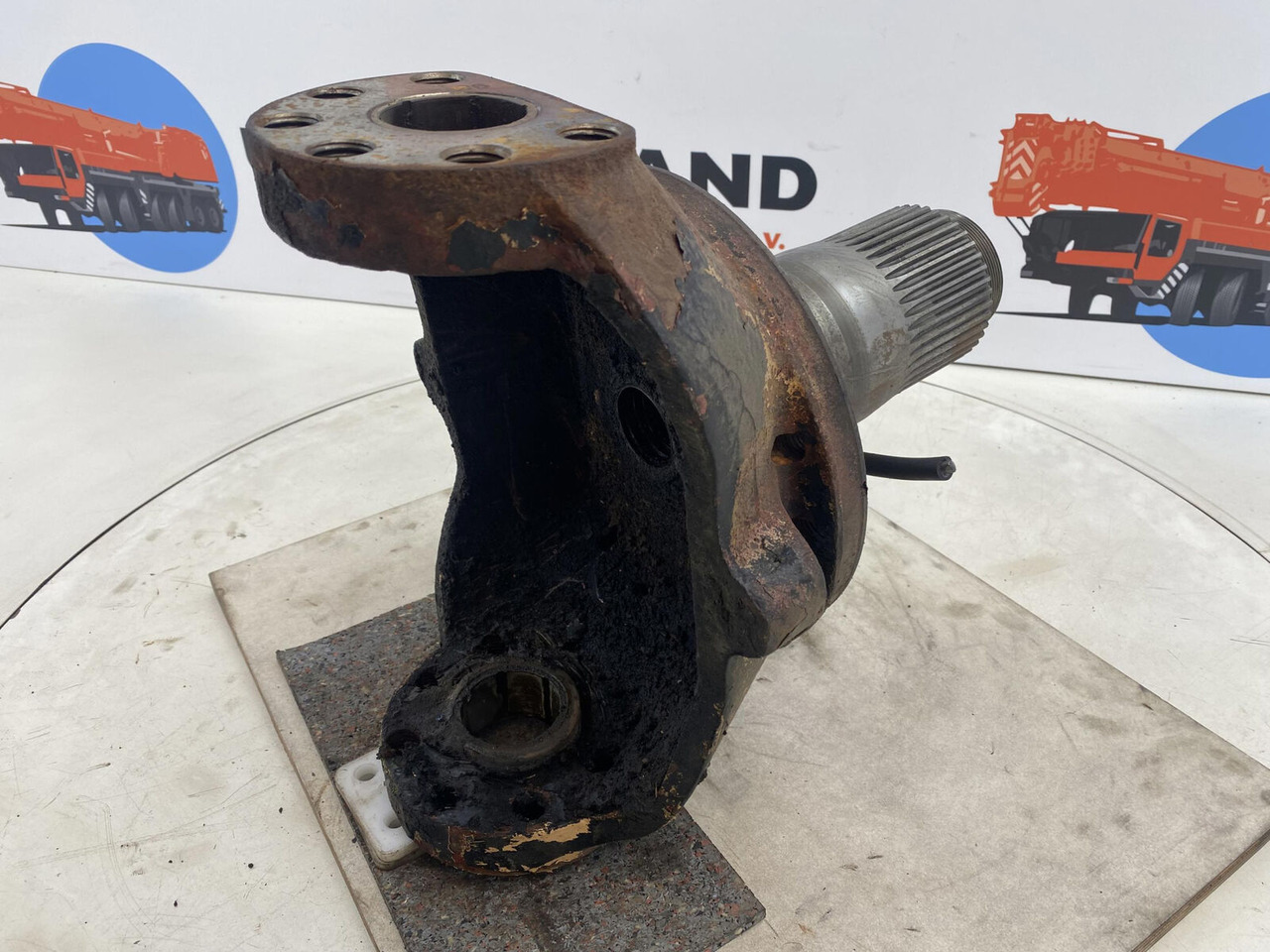 Поворотный кулак для Кранов PPM 280 ATT Steering knuckle 16 holes axle 2: фото 6