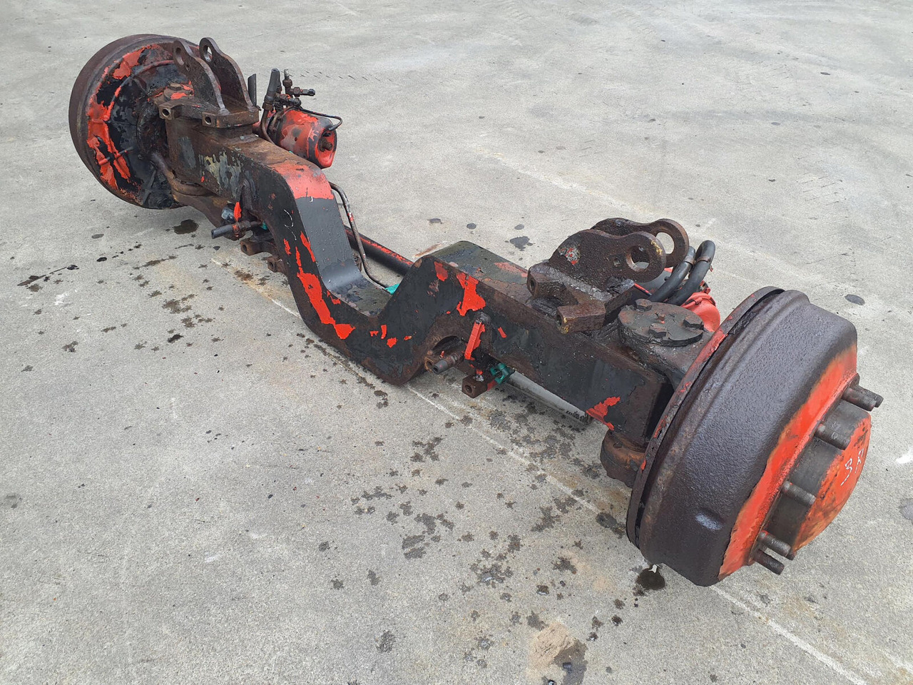 Weber LTM 1050 axle 3 - Ось и запчасти для Мобильных кранов: фото 3 Weber LTM 1050 axle 3 - Ось и запчасти для Мобильных кранов: фото 3