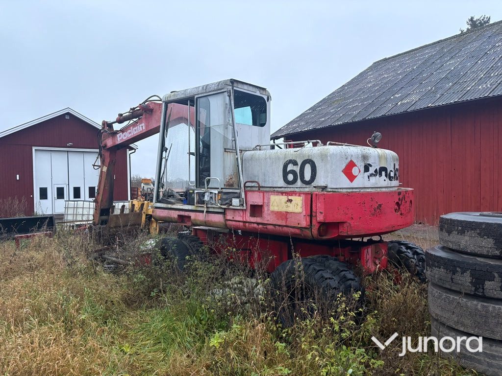 Hjulgrävare - Poclain, 60 PL - Колёсный экскаватор: фото 3 Hjulgrävare - Poclain, 60 PL - Колёсный экскаватор: фото 3