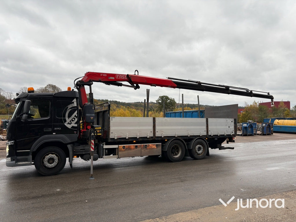 Lastbil med kran - Volvo FM 370 FASSI F155 - Грузовик бортовой/ Платформа, Автоманипулятор: фото 4 Lastbil med kran - Volvo FM 370 FASSI F155 - Грузовик бортовой/ Платформа, Автоманипулятор: фото 4