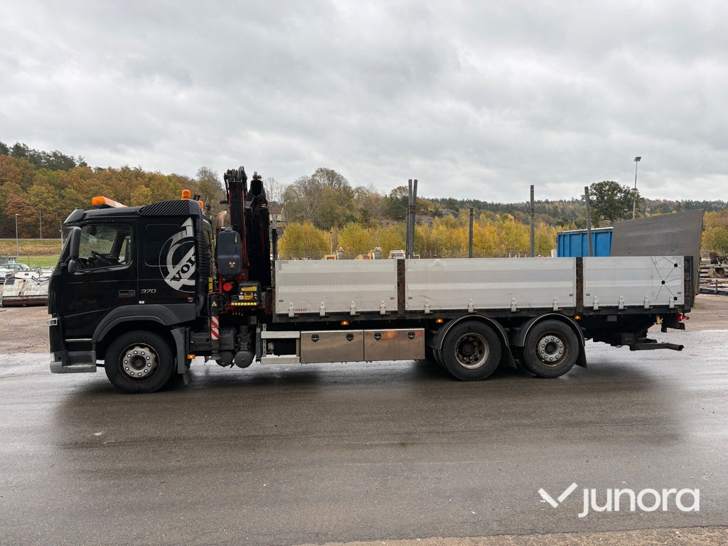 Lastbil med kran - Volvo FM 370 FASSI F155 - Грузовик бортовой/ Платформа, Автоманипулятор: фото 2 Lastbil med kran - Volvo FM 370 FASSI F155 - Грузовик бортовой/ Платформа, Автоманипулятор: фото 2