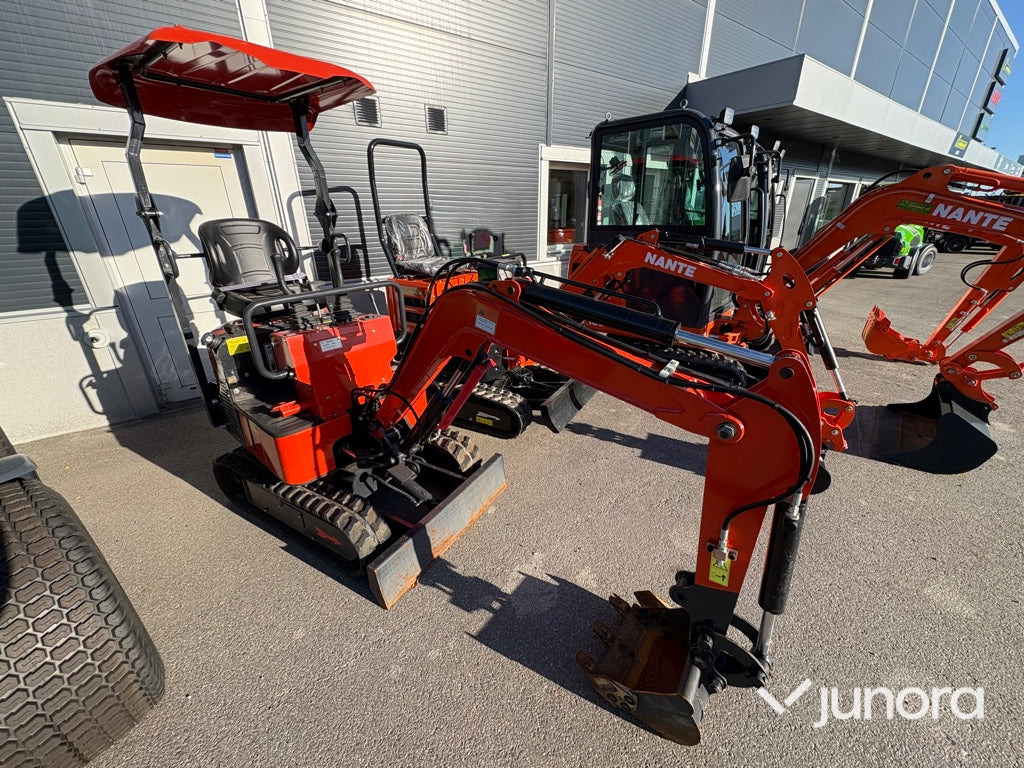 Minigrävare - Nante, NT12, Breddbar undervagn - Мини-экскаватор: фото 1 Minigrävare - Nante, NT12, Breddbar undervagn - Мини-экскаватор: фото 1