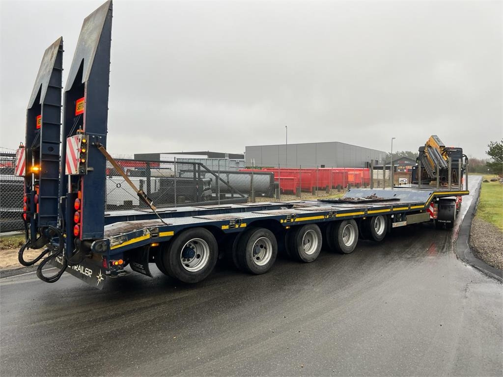 HRD 7 akslet - 84 ton blokvogn med ramper  - Низкорамный прицеп: фото 2 HRD 7 akslet - 84 ton blokvogn med ramper  - Низкорамный прицеп: фото 2