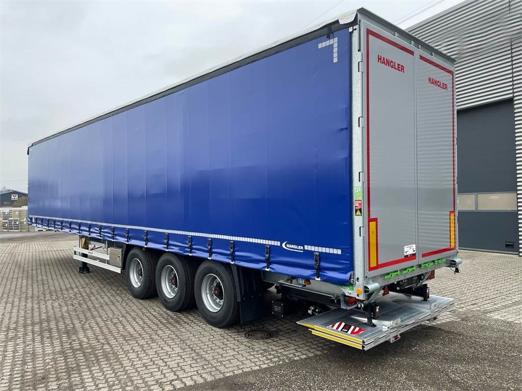 Hangler 3-aks Hævetag + Foldeslæde lift - Тентованный полуприцеп: фото 1 Hangler 3-aks Hævetag + Foldeslæde lift - Тентованный полуприцеп: фото 1