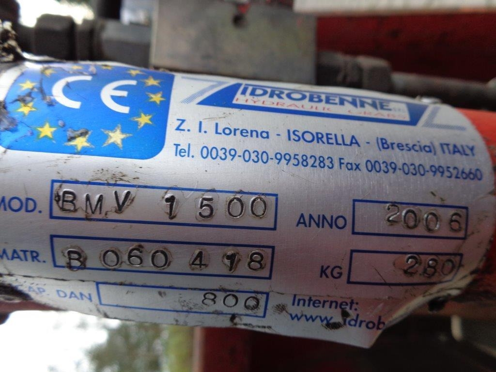 Idrobenne BMV 1500 grab - Грейферный ковш: фото 3 Idrobenne BMV 1500 grab - Грейферный ковш: фото 3