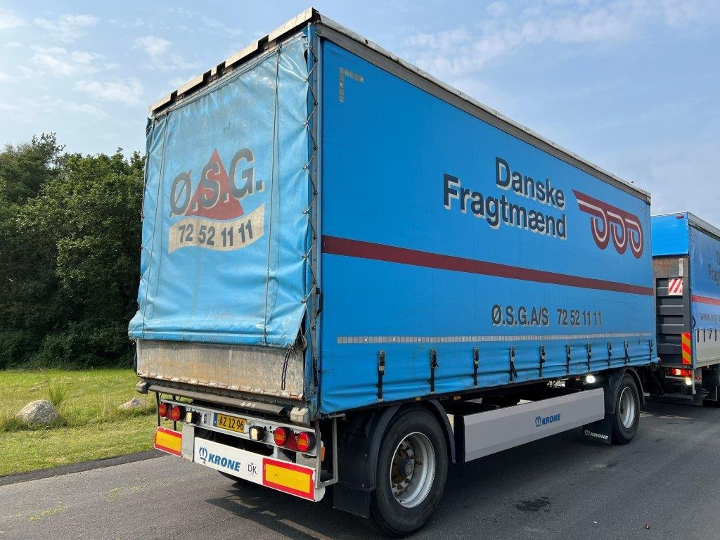 Krone AZP 18 ELN4 7,2 mtr gardinlad  - Тентованный прицеп: фото 1 Krone AZP 18 ELN4 7,2 mtr gardinlad  - Тентованный прицеп: фото 1