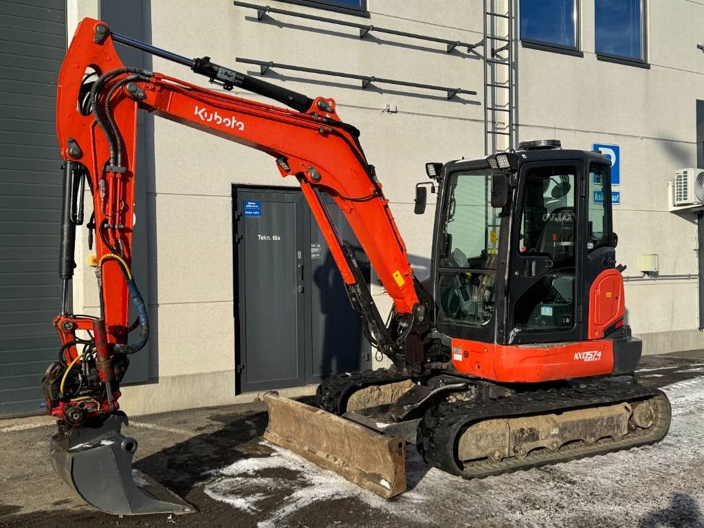 Kubota KX057-4 Pyörittäjällä  - Мини-экскаватор: фото 2 Kubota KX057-4 Pyörittäjällä  - Мини-экскаватор: фото 2