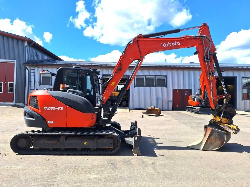 Kubota KX080-4a2 PYÖRITTÄJÄLLÄ - Мини-экскаватор: фото 4 Kubota KX080-4a2 PYÖRITTÄJÄLLÄ - Мини-экскаватор: фото 4