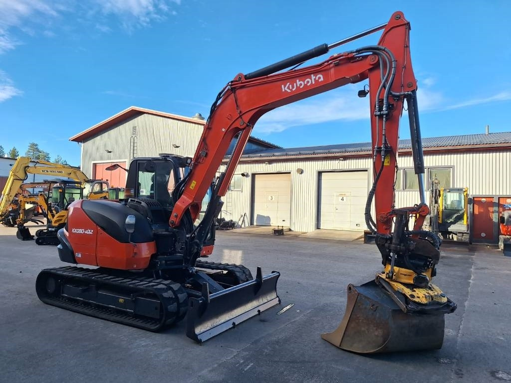 Kubota KX080-4a2 PYÖRITTÄJÄLLÄ  - Мини-экскаватор: фото 4 Kubota KX080-4a2 PYÖRITTÄJÄLLÄ  - Мини-экскаватор: фото 4