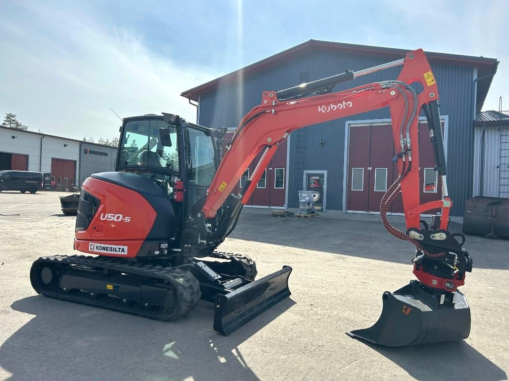 Новый Мини-экскаватор Kubota U50-5 DEMO PYÖRITTÄJÄLLÄ: фото 6 Новый Мини-экскаватор Kubota U50-5 DEMO PYÖRITTÄJÄLLÄ: фото 6