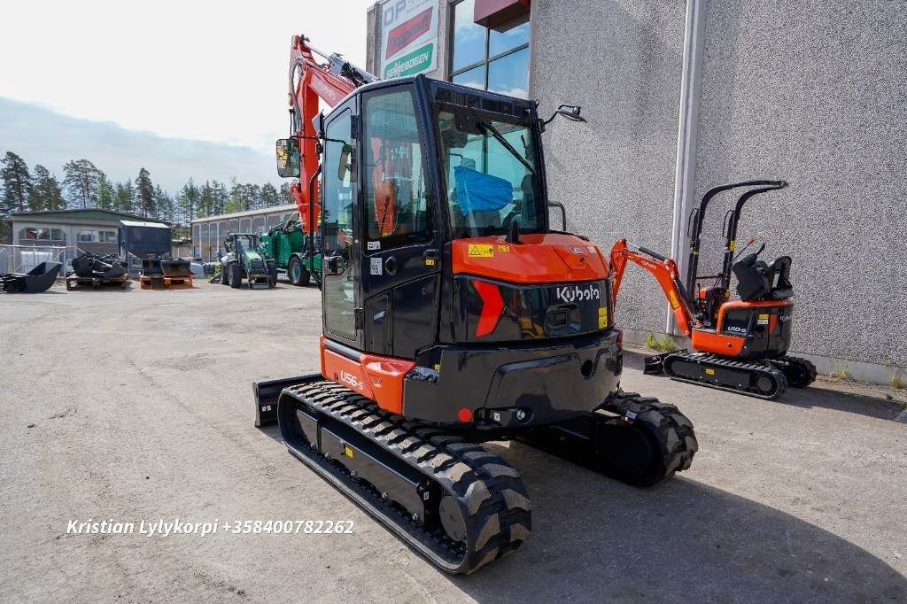 Kubota U56-5 UUSI AJAMATON - Мини-экскаватор: фото 2 Kubota U56-5 UUSI AJAMATON - Мини-экскаватор: фото 2