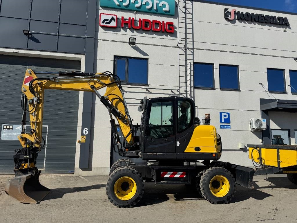 Yanmar B 110 W Hyvät varusteet / Siisti / Vähän ajettu - Колёсный экскаватор: фото 2 Yanmar B 110 W Hyvät varusteet / Siisti / Vähän ajettu - Колёсный экскаватор: фото 2