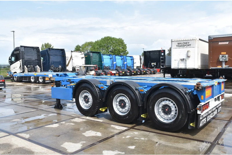 Broshuis MFCC - LIFT AXLE - SAF AXLES - DISC BRAKES - 2 x EXTENDABLE - EXCELLENT CONDITION - - Полуприцеп-контейнеровоз/ Сменный кузов: фото 4 Broshuis MFCC - LIFT AXLE - SAF AXLES - DISC BRAKES - 2 x EXTENDABLE - EXCELLENT CONDITION - - Полуприцеп-контейнеровоз/ Сменный кузов: фото 4