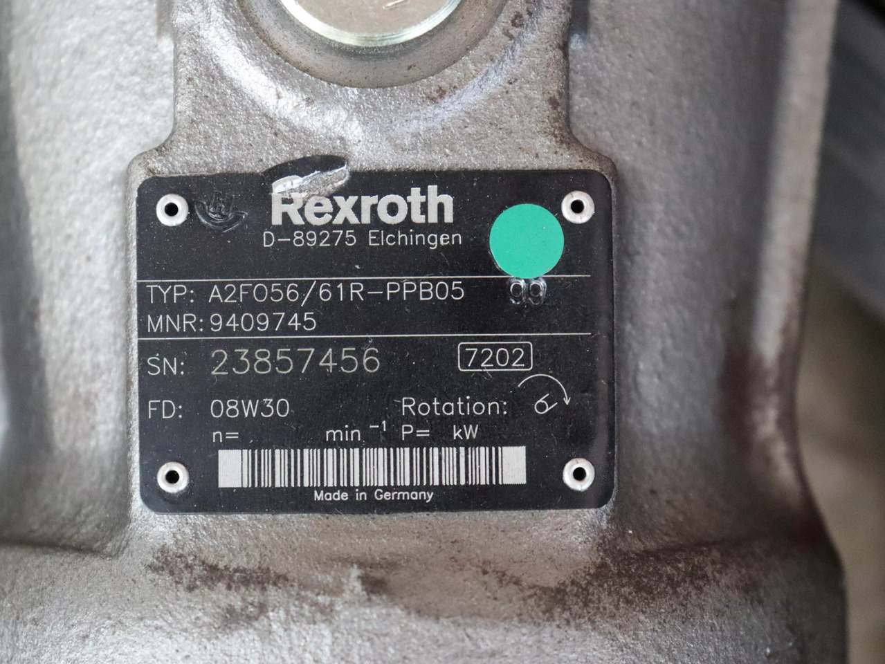 REXROTH A2FO56/61R-PPB05 - Гидравлический насос для Строительной техники: фото 3 REXROTH A2FO56/61R-PPB05 - Гидравлический насос для Строительной техники: фото 3