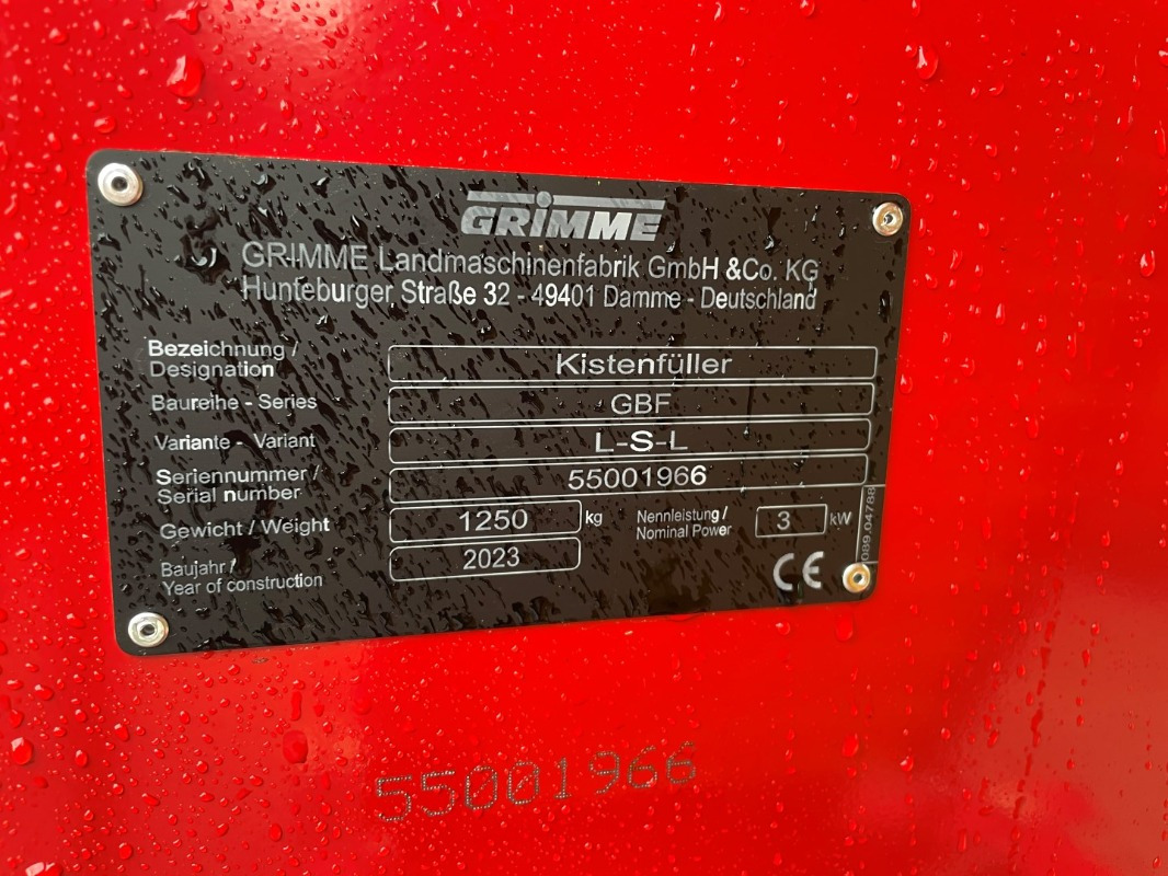Grimme GBF L-S-L - Rental - Оборудование для хранения: фото 3 Grimme GBF L-S-L - Rental - Оборудование для хранения: фото 3
