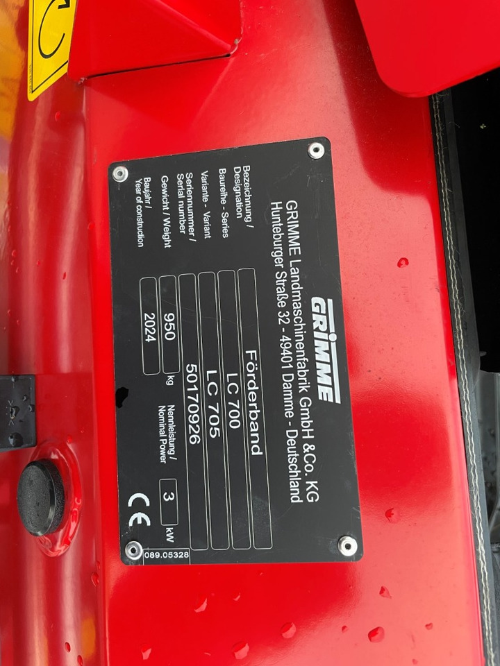 Grimme LC 705 - Rental - Оборудование для хранения: фото 2 Grimme LC 705 - Rental - Оборудование для хранения: фото 2