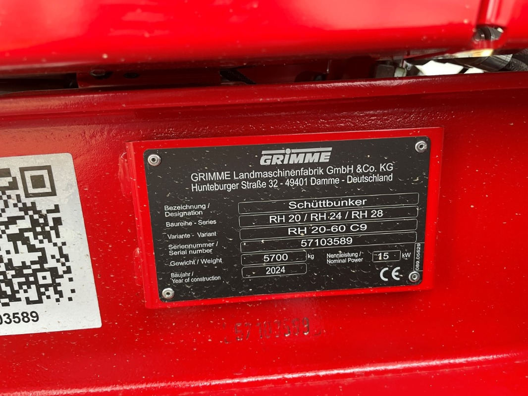 Grimme RH 20-60 C9 - Rental - Оборудование для хранения: фото 2 Grimme RH 20-60 C9 - Rental - Оборудование для хранения: фото 2