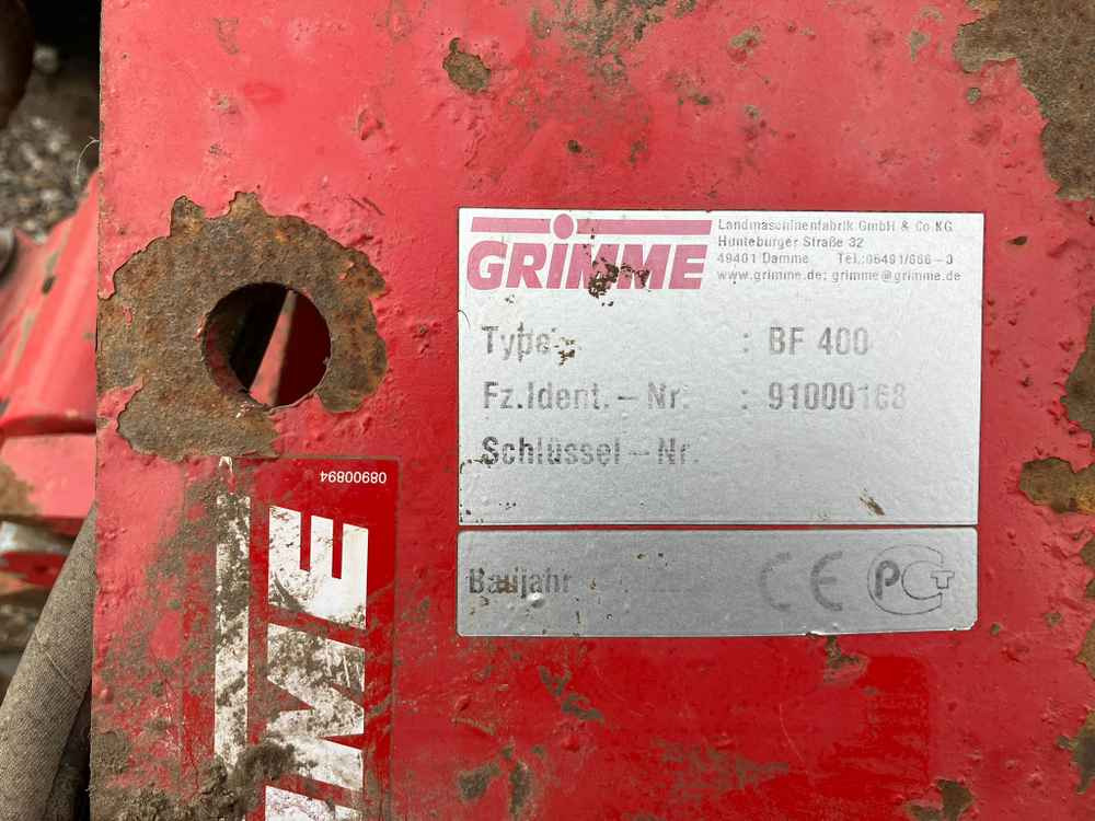 Grimme BFL-400-H - Навесное оборудование для комбайна: фото 4 Grimme BFL-400-H - Навесное оборудование для комбайна: фото 4