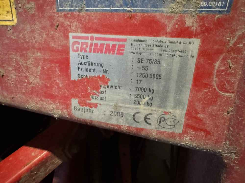Grimme SE-85-55-UB - Комбайн: фото 2 Grimme SE-85-55-UB - Комбайн: фото 2