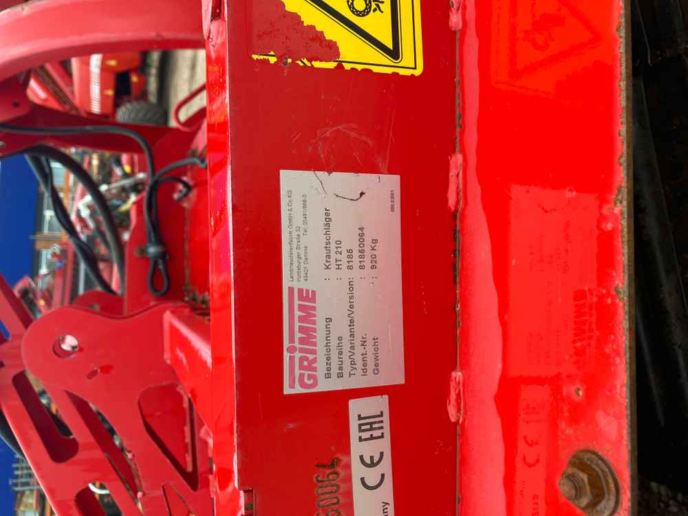 Grimme Grimme HT 210 Front Mounted Self-Propelled Topper - Комбайн: фото 2 Grimme Grimme HT 210 Front Mounted Self-Propelled Topper - Комбайн: фото 2