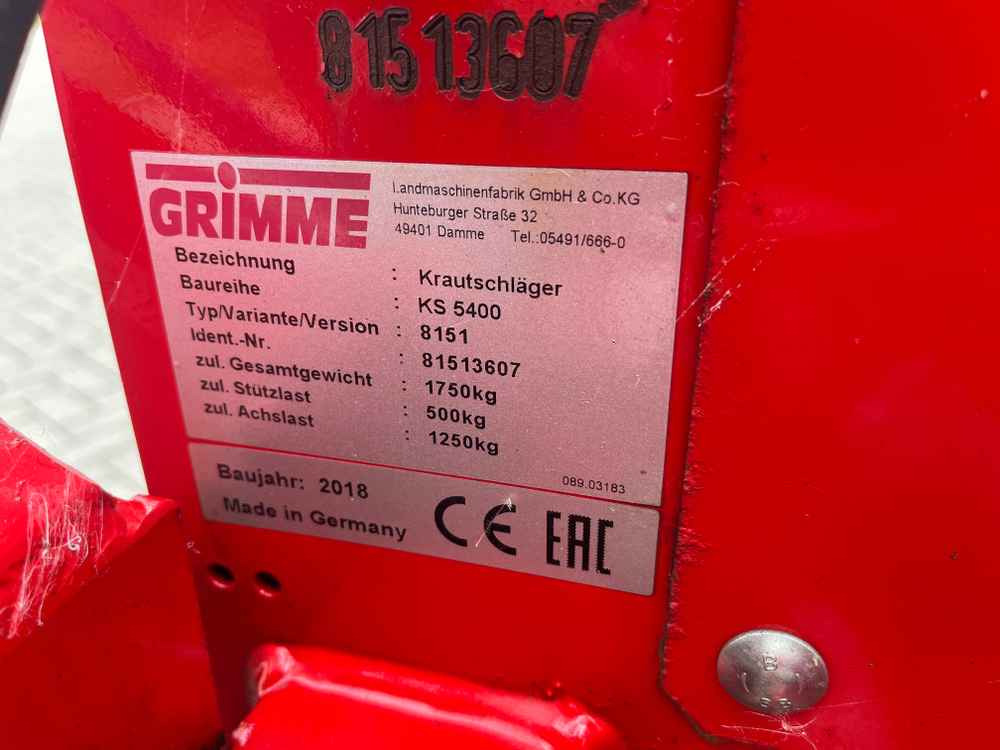 Grimme KS 5400 - Комбайн: фото 2 Grimme KS 5400 - Комбайн: фото 2