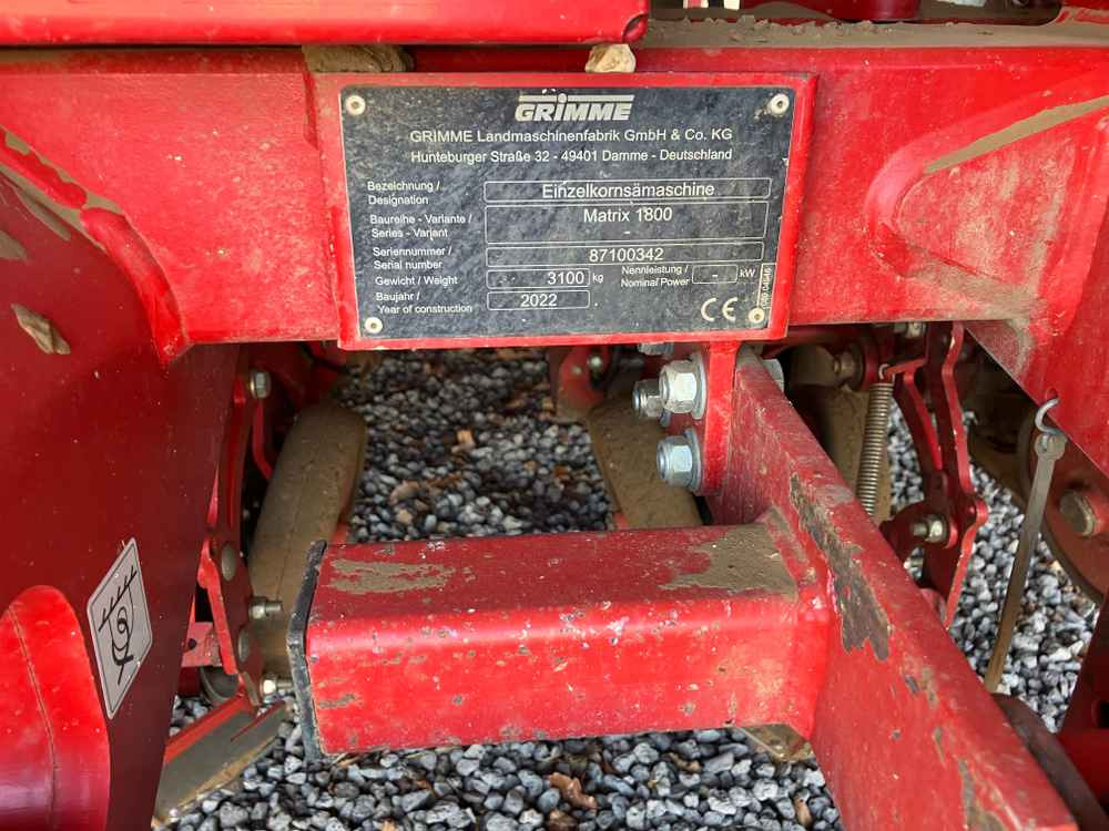 Сеялка Grimme MATRIX: фото 9 Сеялка Grimme MATRIX: фото 9