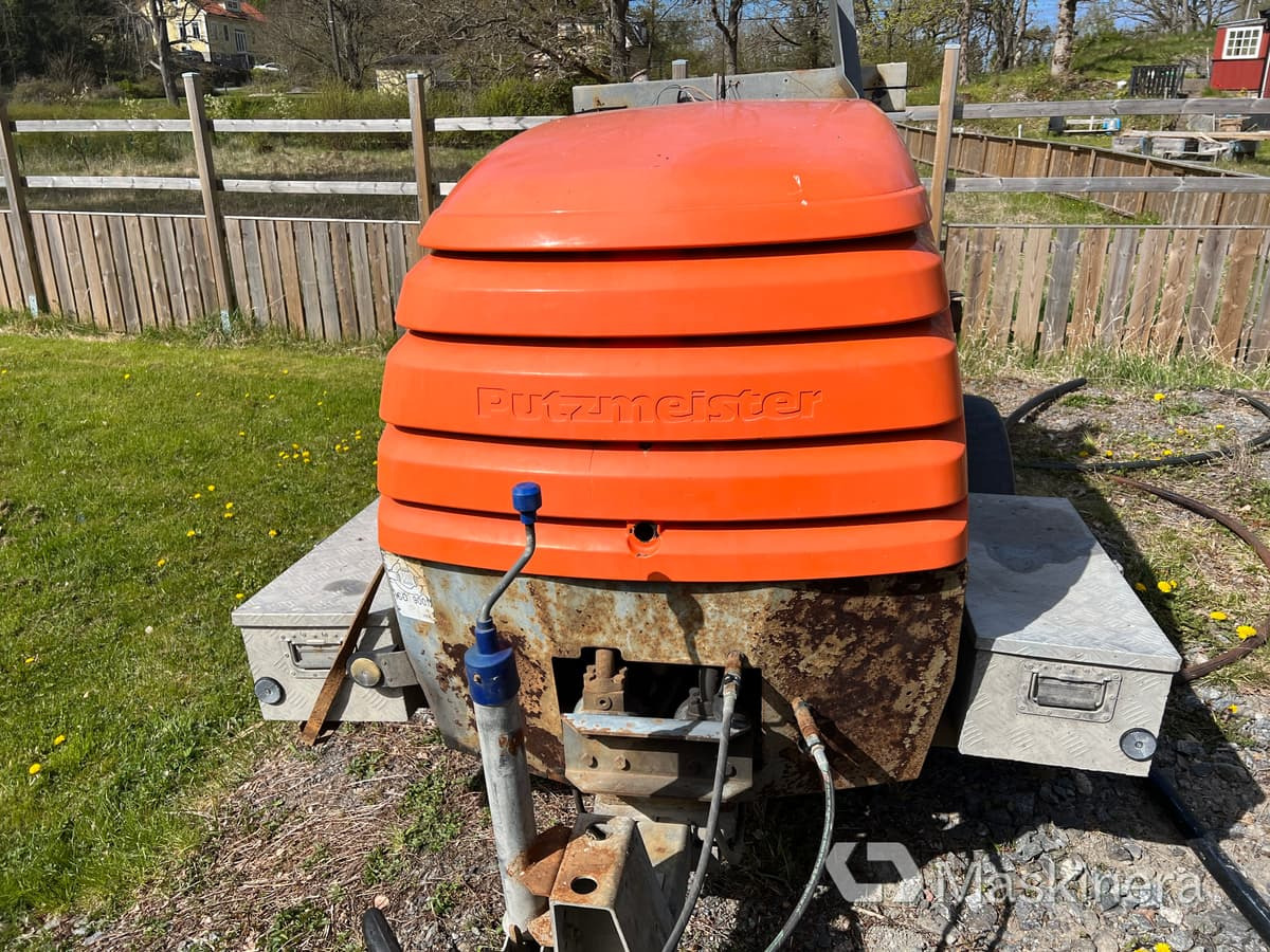 Betongpump Släpvagn Putzmeister P718 - Бетононасос стационарный: фото 3 Betongpump Släpvagn Putzmeister P718 - Бетононасос стационарный: фото 3