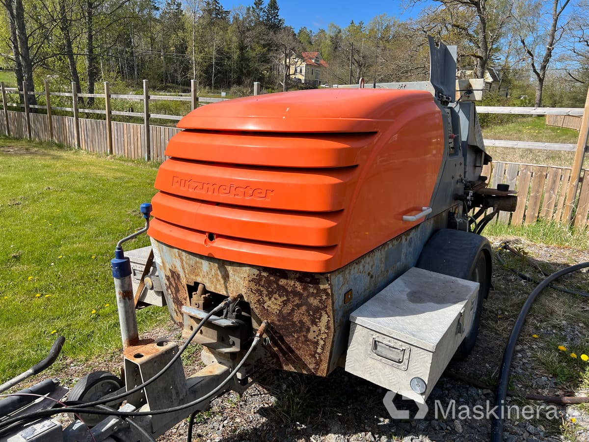 Betongpump Släpvagn Putzmeister P718 - Бетононасос стационарный: фото 2 Betongpump Släpvagn Putzmeister P718 - Бетононасос стационарный: фото 2