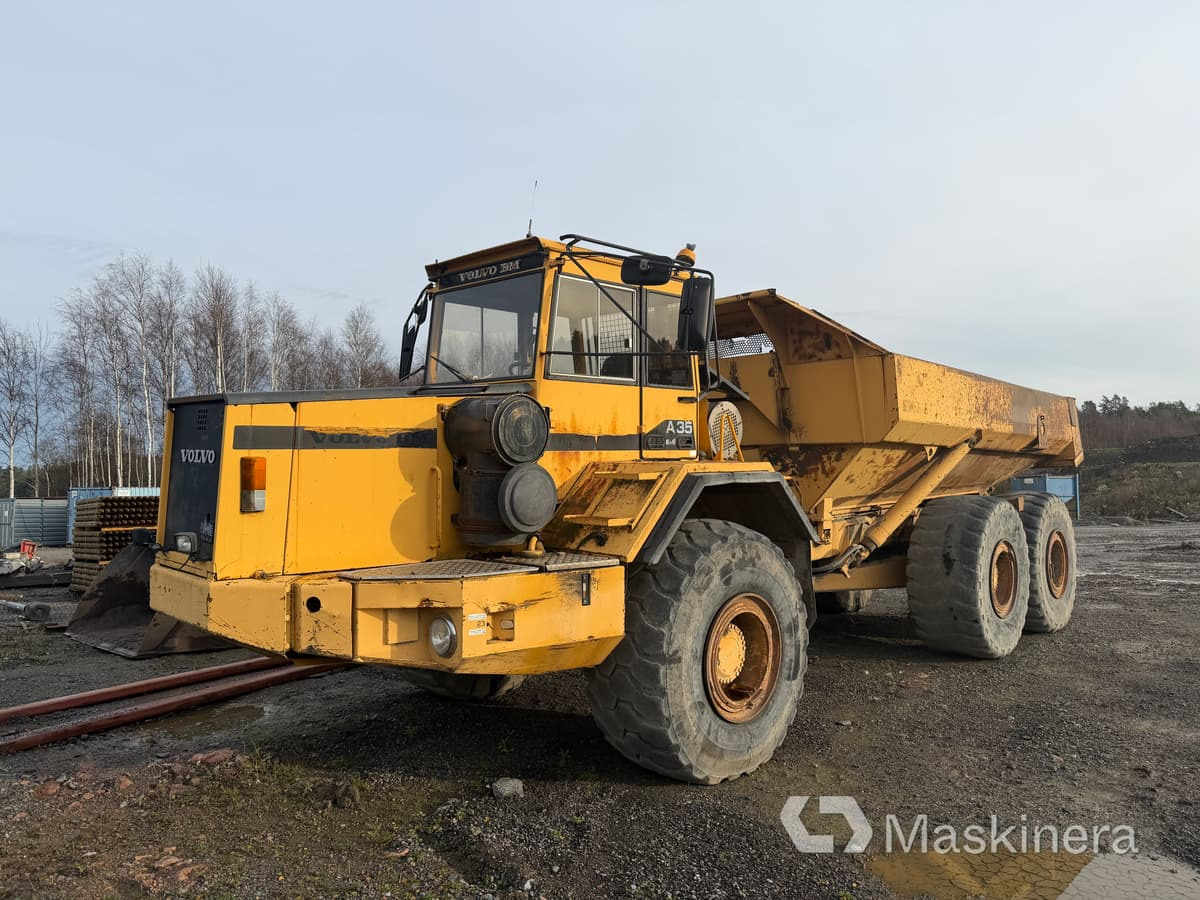 Сочленённый самосвал Dumper Volvo A35: фото 1