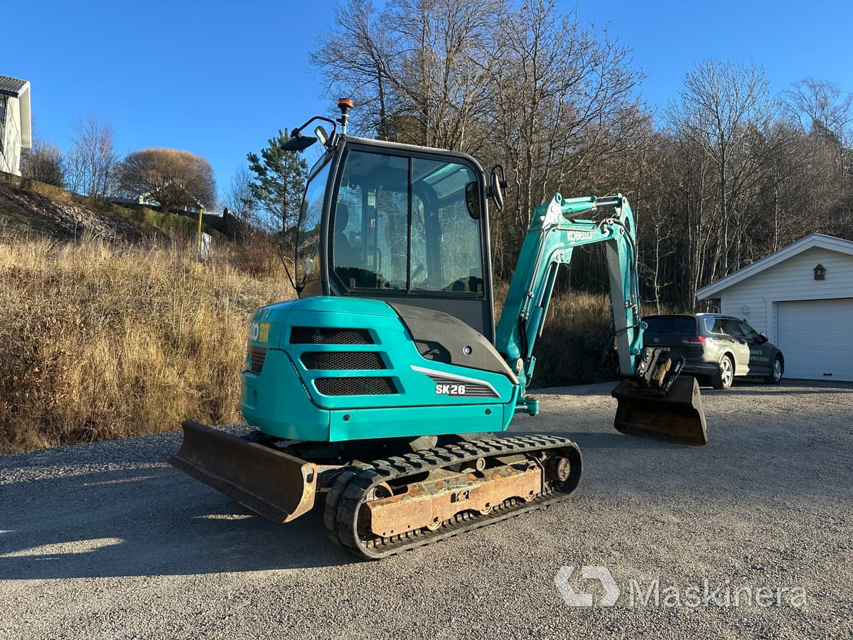 Grävmaskin Kobelco SK26 - Гусеничный экскаватор: фото 5 Grävmaskin Kobelco SK26 - Гусеничный экскаватор: фото 5