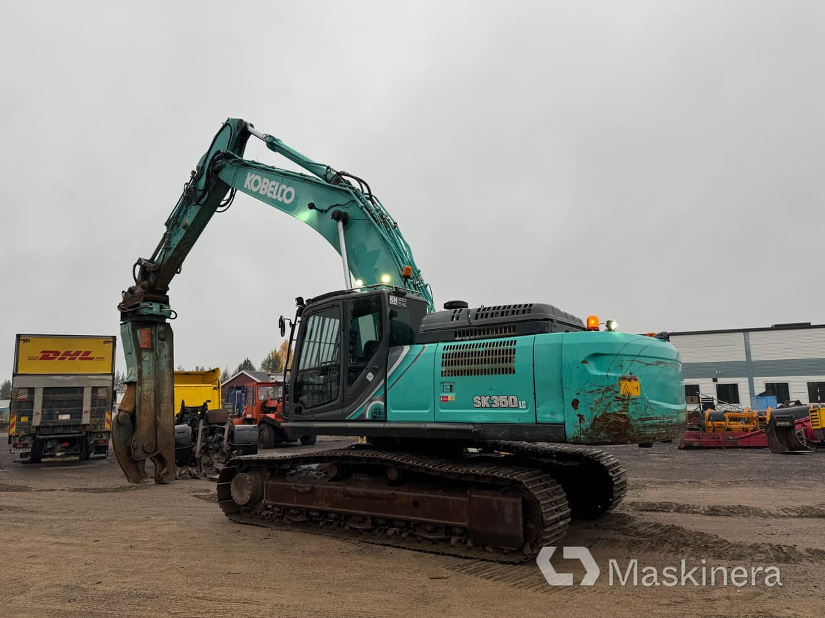 Grävmaskin Kobelco SK350LC-10 med stålsax - Гусеничный экскаватор: фото 3 Grävmaskin Kobelco SK350LC-10 med stålsax - Гусеничный экскаватор: фото 3