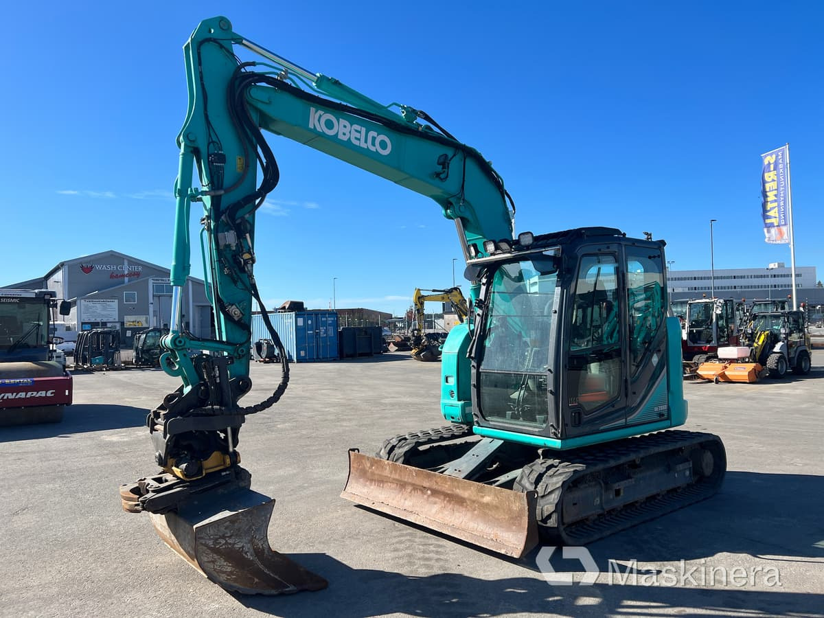 Grävmaskin Kobelco SK75SR-3E - Гусеничный экскаватор: фото 1 Grävmaskin Kobelco SK75SR-3E - Гусеничный экскаватор: фото 1