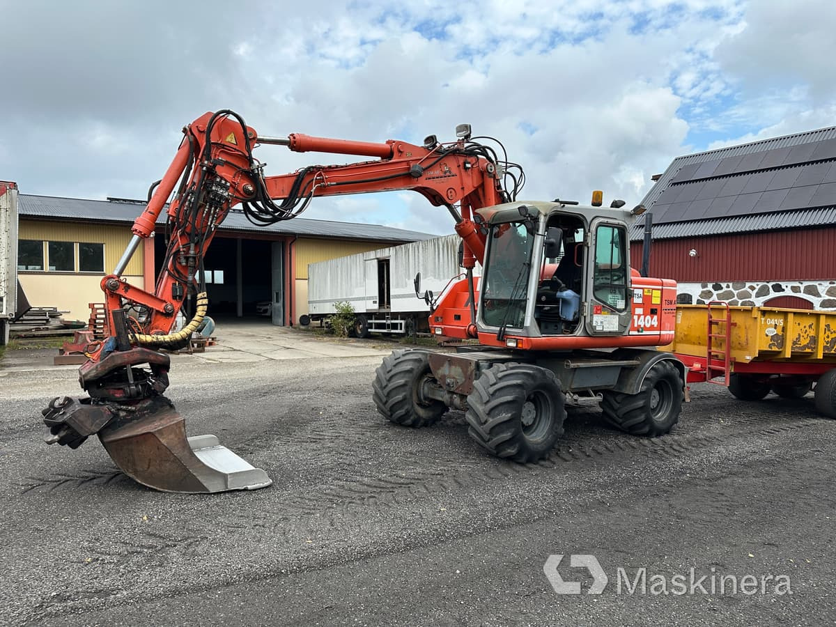 Hjulgrävare Atlas 1404 + tippvagn/redskap - Гусеничный экскаватор: фото 1 Hjulgrävare Atlas 1404 + tippvagn/redskap - Гусеничный экскаватор: фото 1